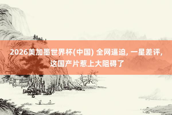 2026美加墨世界杯(中国) 全网逼迫, 一星差评, 这国产片惹上大阻碍了
