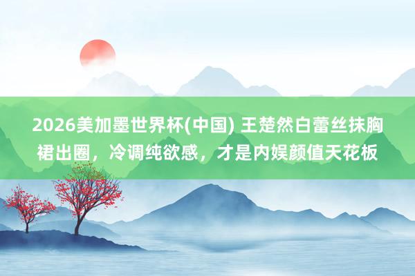 2026美加墨世界杯(中国) 王楚然白蕾丝抹胸裙出圈,冷调纯欲感,才是内娱颜值天花板