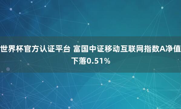 世界杯官方认证平台 富国中证移动互联网指数A净值下落0.51%